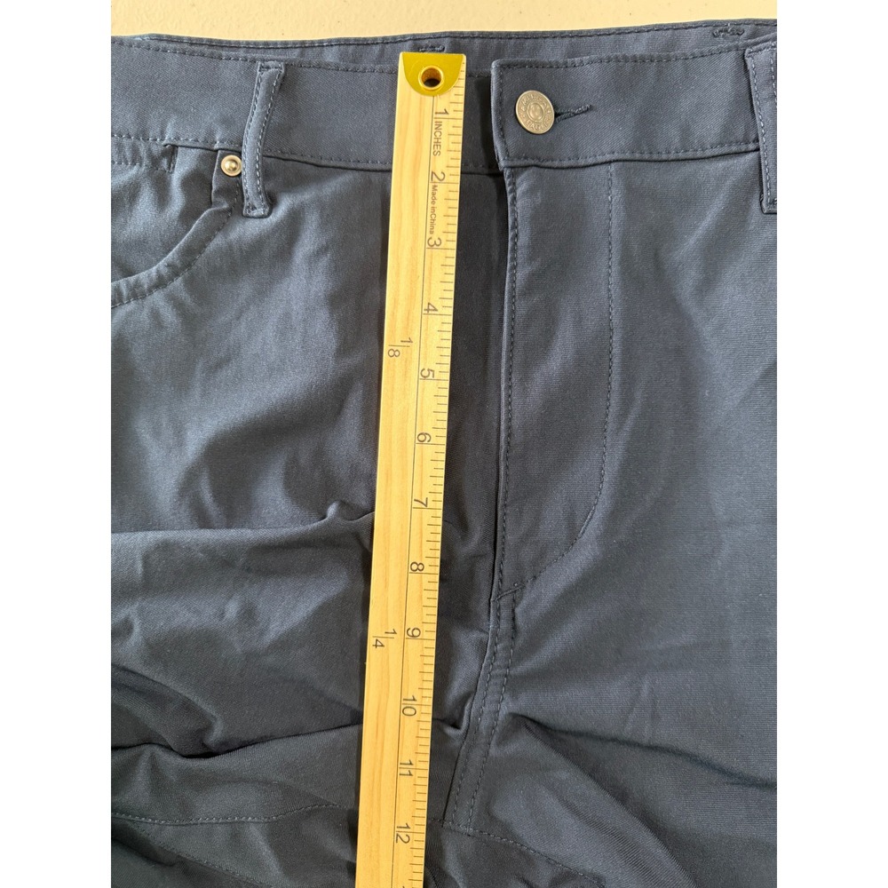 American Eagle Active‎ Flex Mens 38x30 Navy Blue Golf Pants Polyester Stretch - Picture 7 of 9